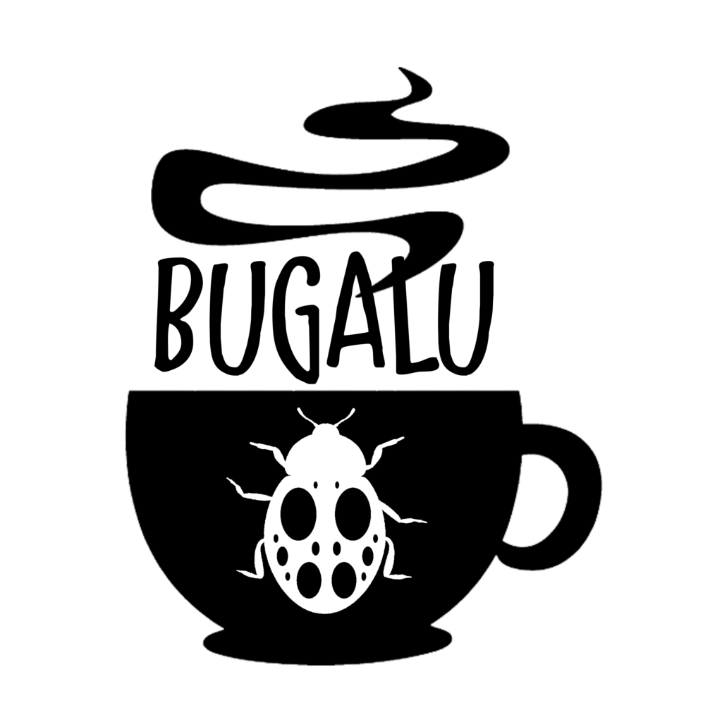 A black and white image of a coffee cup.